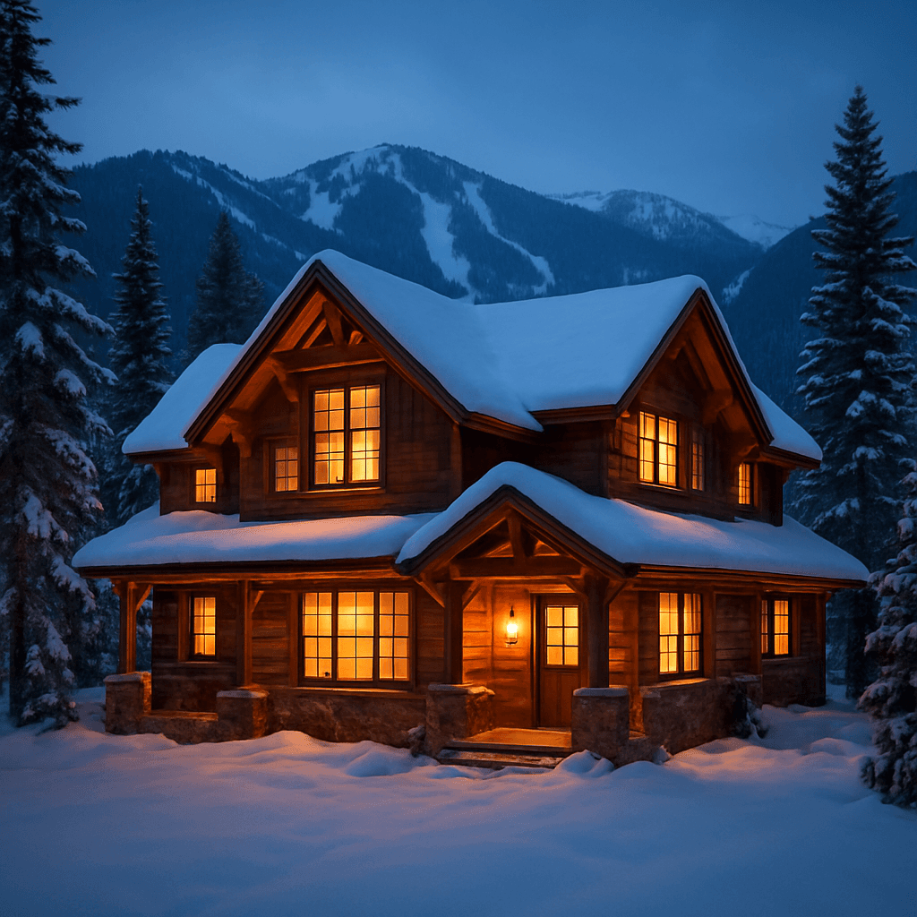 Luxe Alpine Cabin