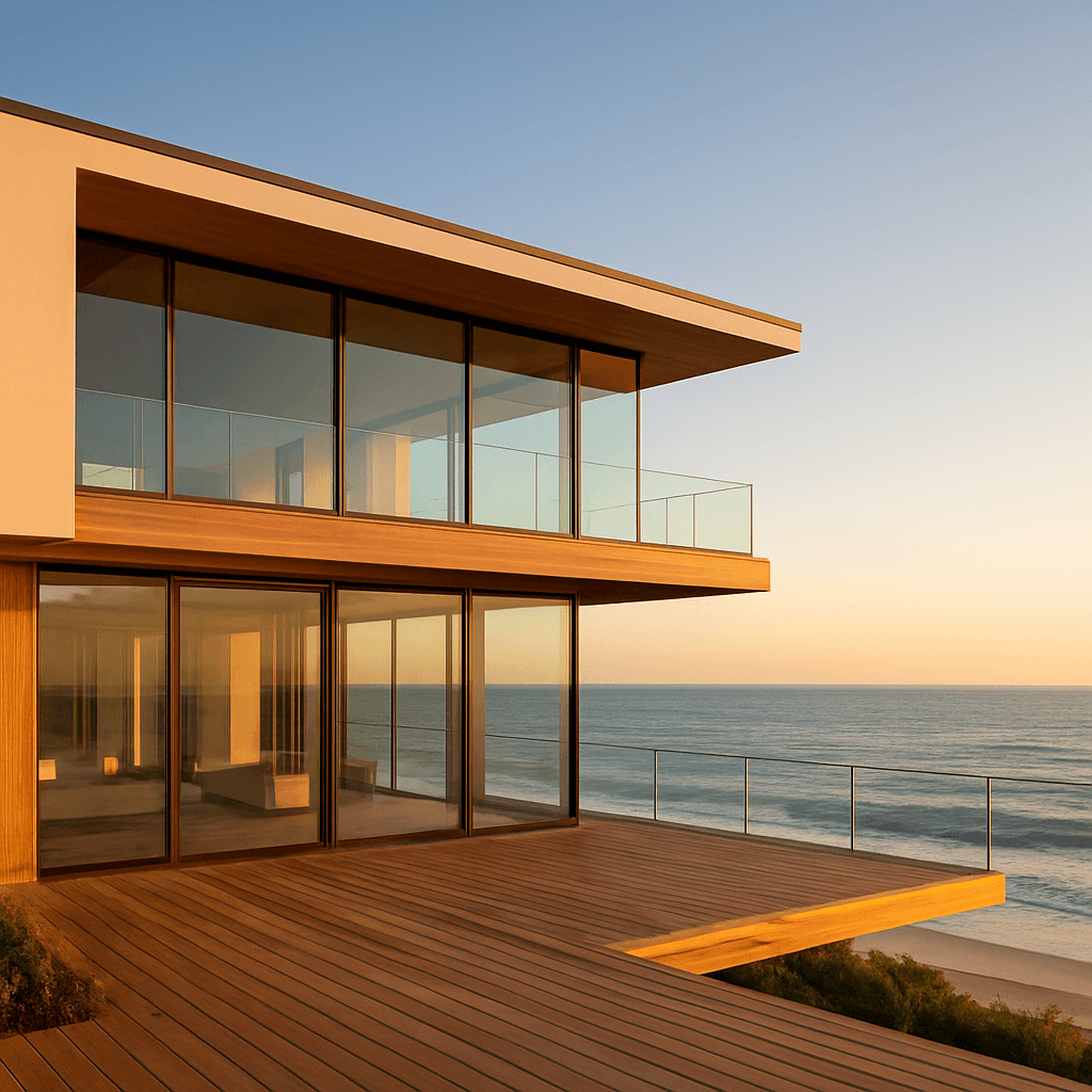 Oceanfront Glass House